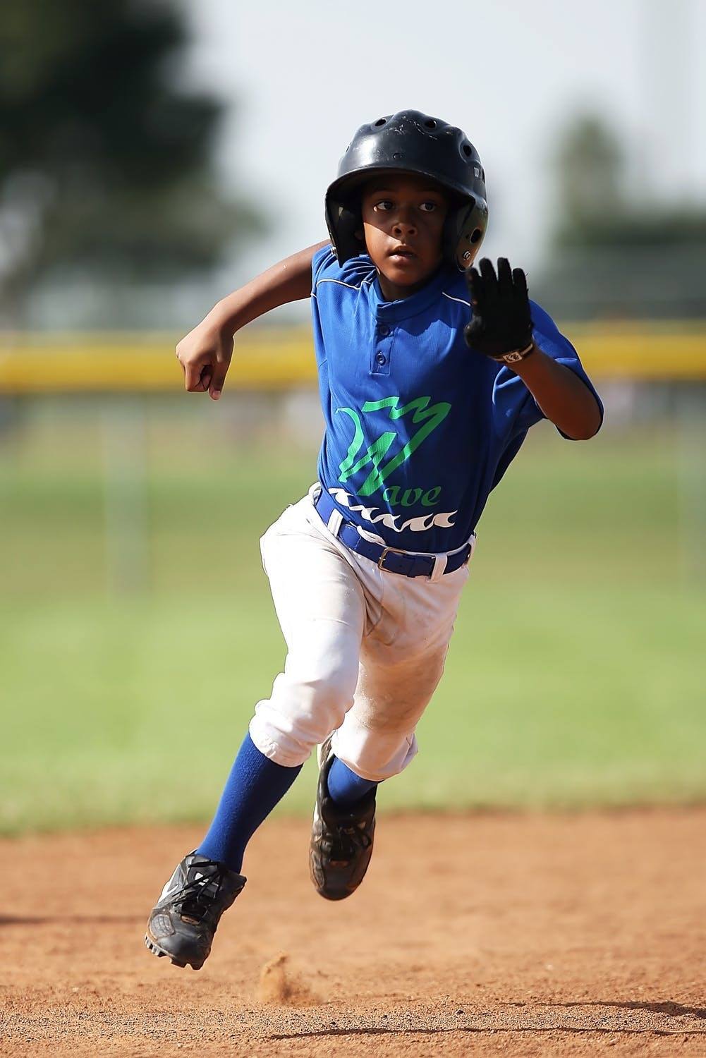 youth baseball player building confidence
