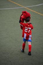 stress kids soccer player walking off field